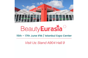 We’re exhibiting at BeautyEurasia for the first time.