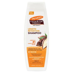 Palmers Cocoa Butter Shampoo 400ml Biotin Length Retention