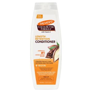 Palmers Cocoa Butter Conditioner 400ml Biotin Length Retention