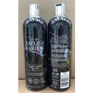 Baylis & Harding Elements Body Wash 500ml Dark Amber & Fig