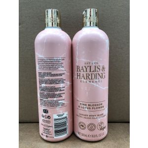 Baylis & Harding Elements Body Wash 500ml Pink Blossom & Lotus Flower