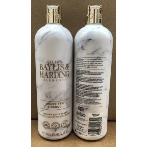 Baylis & Harding Elements Body Wash 500ml White Tea & Neroli