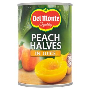 Del Monte Peach Halves In Juice 415g