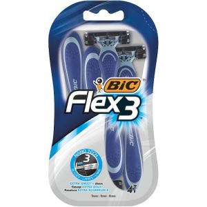 Bic Flex3 Comfort Razors 4 pack