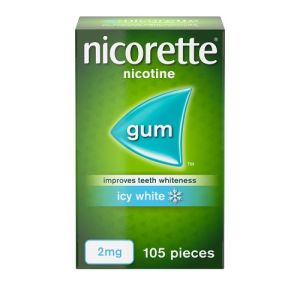 Nicorette Icy White Gum 2mg 105s