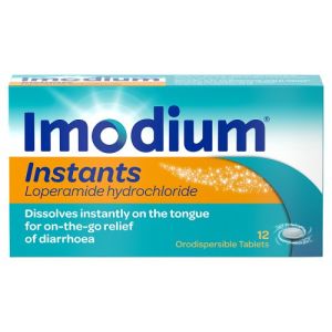 Imodium Instants Tablets 2Mg 12S