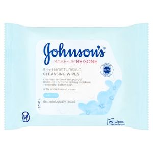 Johnsons Face Care Wipes 25s Moisturising