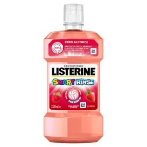 Listerine M/Wash 250ml Kids Smart Rinse Berry