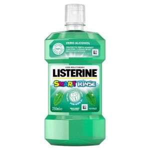 Listerine M/Wash 250ml Kids Smart Rinse Mild Mint 