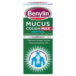 Benylin Mucus Cough Max Menthol 100mg/5ml 150ml