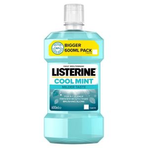 Listerine M/Wash 600ml Coolmint Mild Taste