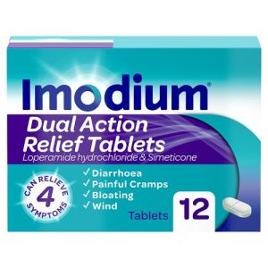 Imodium Dual Action Tabs 12s