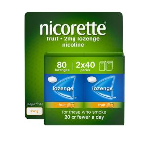 Nicorette Fruit Fusion 2mg Lozenge 80s