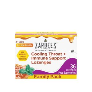 Zarbee'S Cooling Throat + Immune Support Lozenge 36