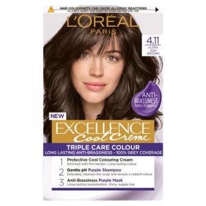 L'Oreal Excellence Cool 4.11 Ult Ash Brown