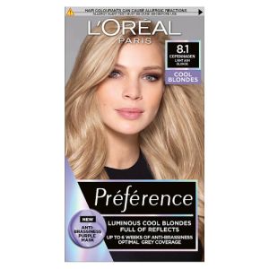 L'Oreal Preference 8.1 COPENHAGEN (Light Ash Blonde)