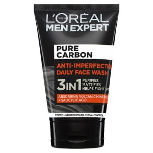 L'Oreal Men Expert Pure Carbon 3 In 1 Face Wash 10