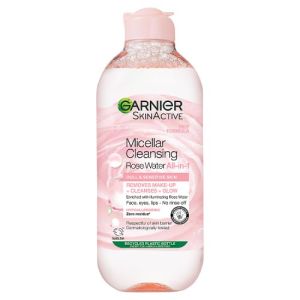 Garnier Micellar Water 400ml Rose Cleanse & Glow