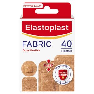 Elastoplast Fabric Plasters 40s Extra Flexible