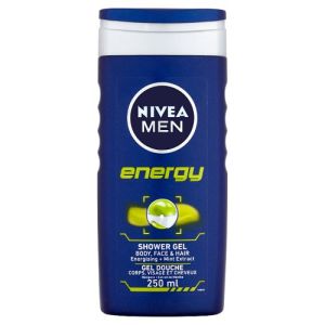 Nivea Shower Gel 250ml Men Energy 3in1