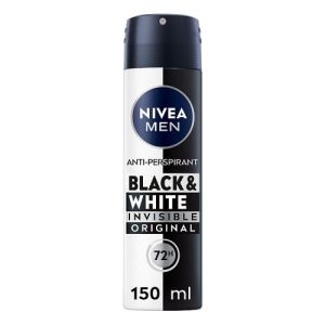 Nivea Deo Spray 150ml Men Invisible B&W Power