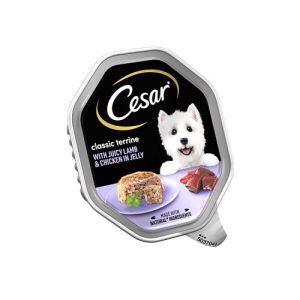 Cesar Classic Terrine With Juicy Lamb & Chicken In Jelly 150G