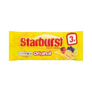 Starburst Fruit Chews Original 3 Pack 135g