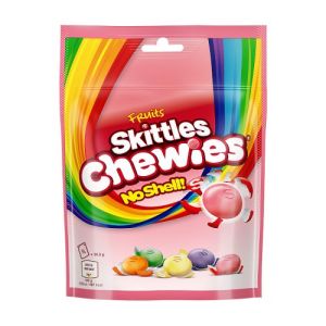 Skittles Chewies Fruit Sweets Pouch Bag 137G