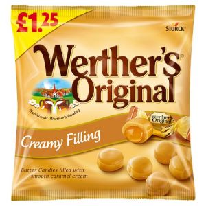 Werthers Creamy Filling  110G Pmp £1.25 