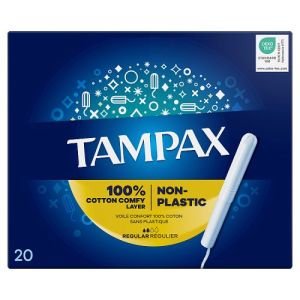 Tampax Blue Box Regular 20s