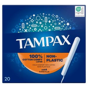 Tampax Blue Box Super Plus 20s