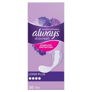 Always Discreet Liners Plus 4X20Ct