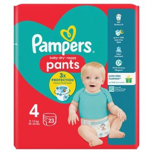 Pampers Nappy Pants Baby-Dry Size 4 23s