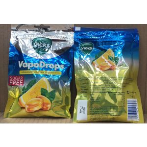 Vicks VapoDrops 72g Lemon & Menthol
