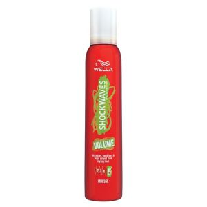 Wella Shockwaves Mousse 200ml Volume