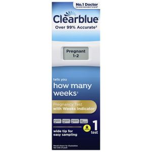 Clearblue Digital Pregnancy Test with Weeks Indicator Singles