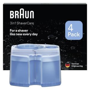 Braun Clean & Renew ShaverCare Refills 4 x 170ml