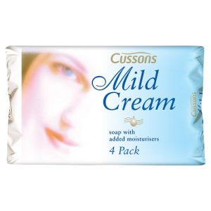 Cussons Mild Cream Soap 85gm 4 Pack