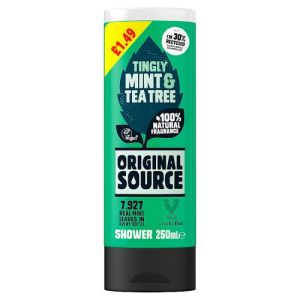 Original Source Shower Gel Pmp 1.49 Mint & Tea Tree  250Ml