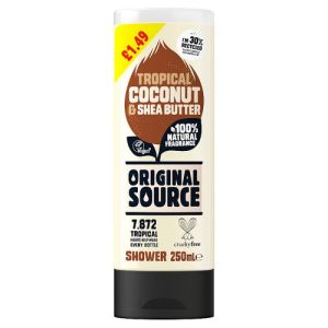 Original Source Shower Gel Pmp 1.49 Coconut & Shea Butter 250Ml