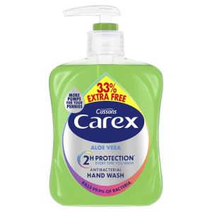 Carex HW 250ml +33% Extra Free Aloe
