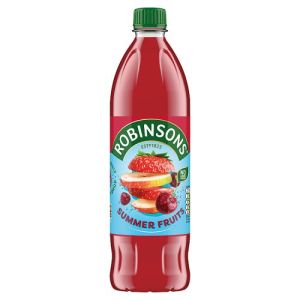 Robinsons No Added Sugar Summer Fruits Squash 1L (Multi Language Pack)