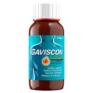 Gaviscon Relief Oral Suspension 150ml Peppermint