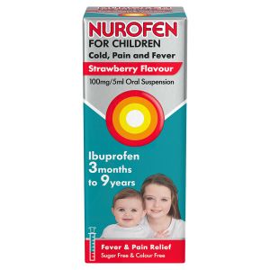 Nurofen Children C&F Relief Straw 100ml