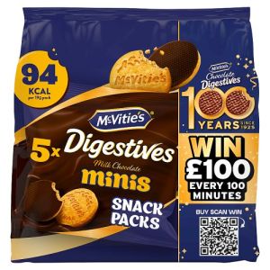 Mcvities Mini Chocolate Digestives 95g