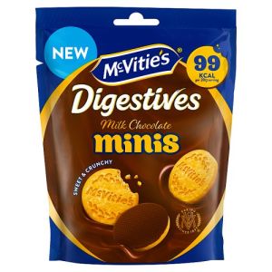 Mcvities Mini Milk Chocolate Digestives Pouch 80G