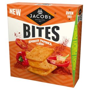 JACOBS BITES SMOKED PAPRIKA 125G