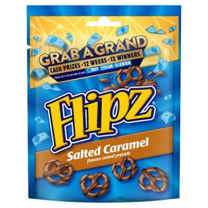Flipz Salted Caramel Pretzels 90g