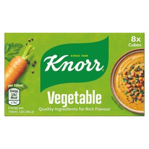 KNORR STOCK CUBES VEGETABLE - 8X10G