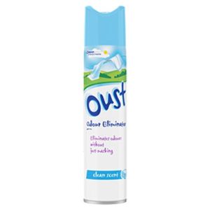 Oust Room Spray Aero 300ml Clean